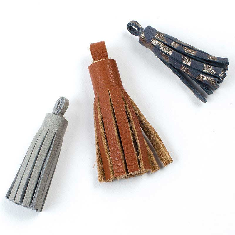 How to Make Your Own Leather Tassels Interweave