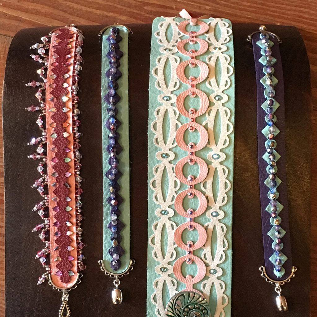 Leather, Jewelry Making, Friendship, and Family Interweave