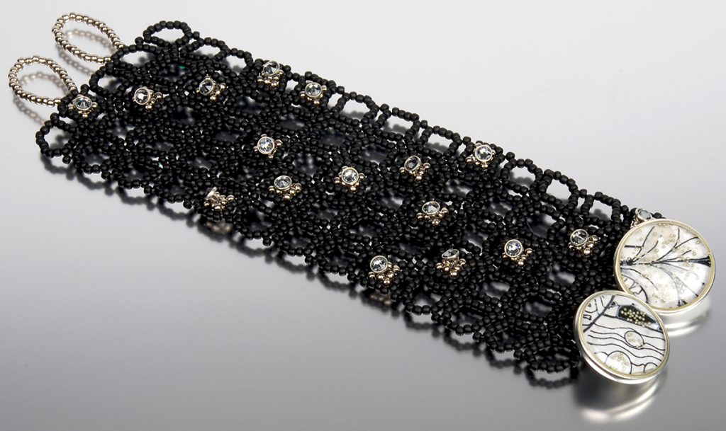 How to Make a RightAngle Weave Seed Bead Bracelet with Ice Resin and