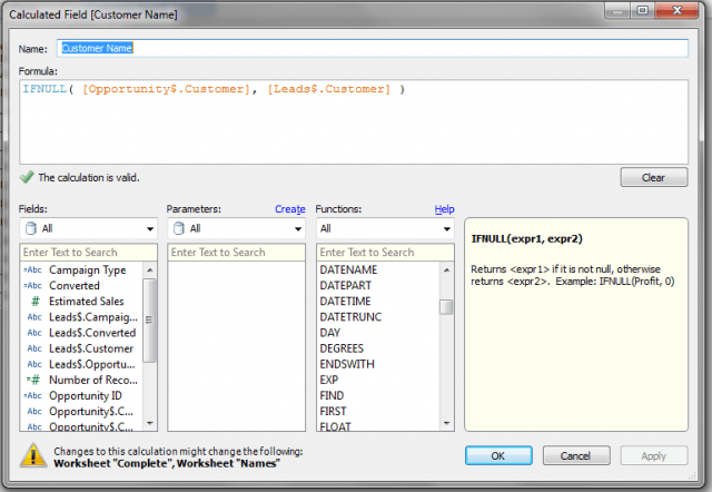 Outer Joining Multiple Excel Tables in Tableau 8 InterWorks