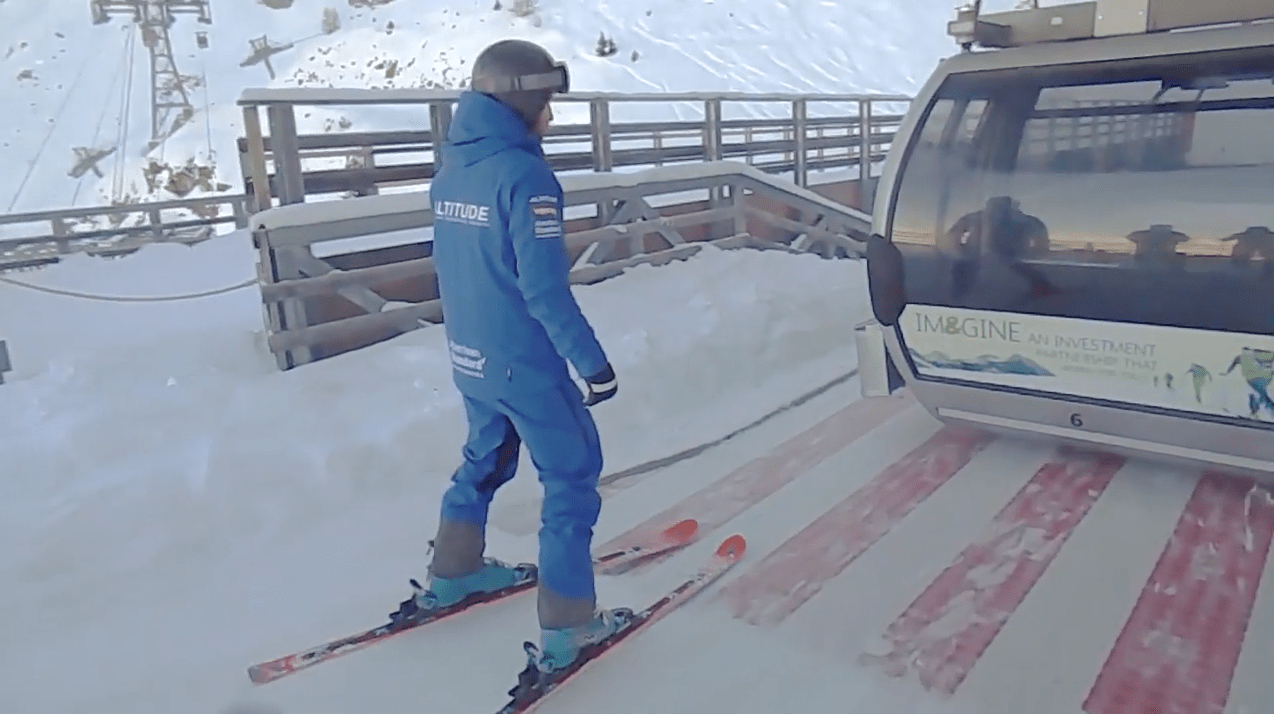 How To Get On and Off A Ski Chairlift InTheSnow