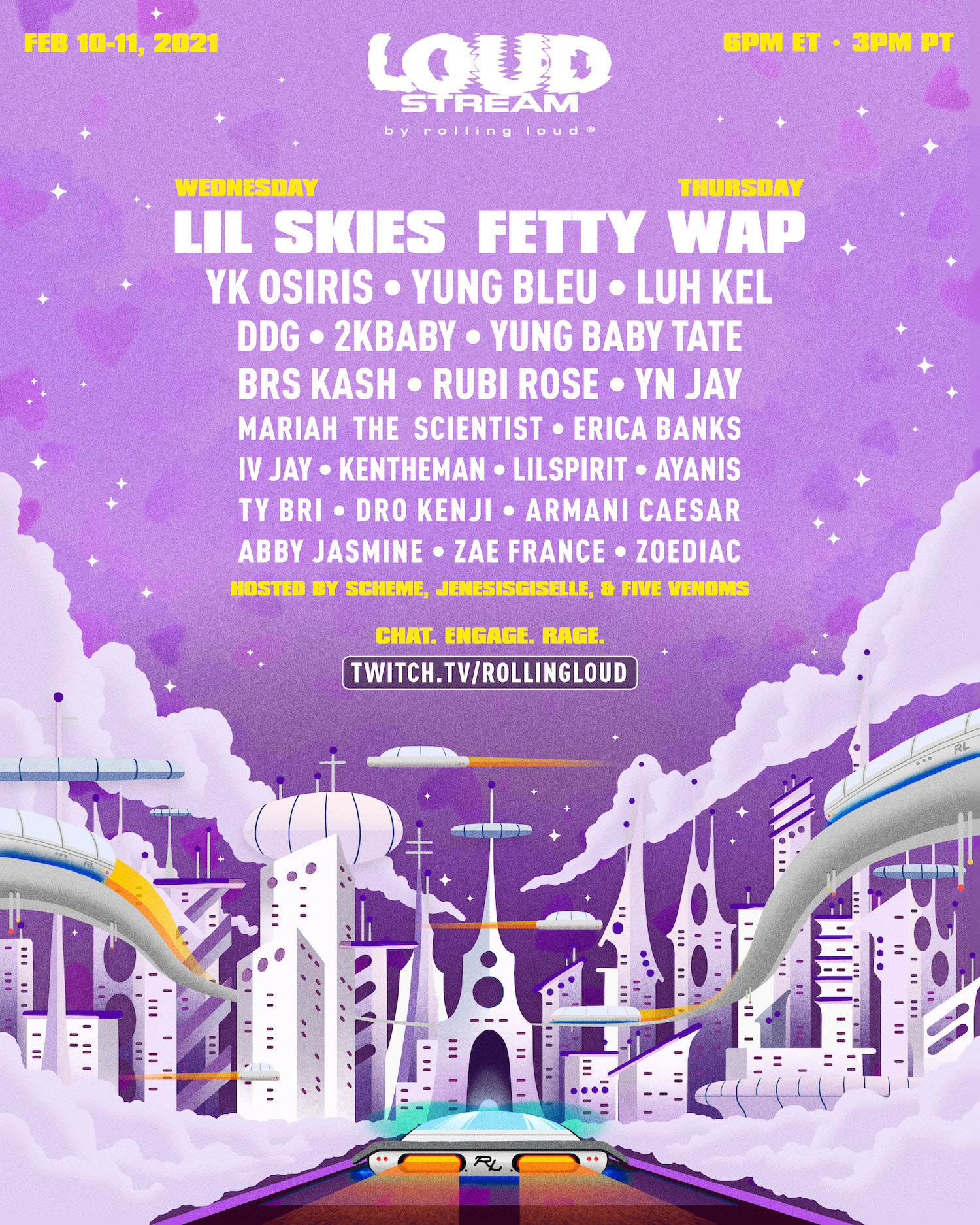 Rolling Loud Bay Area 2018 Lineup · inThrill