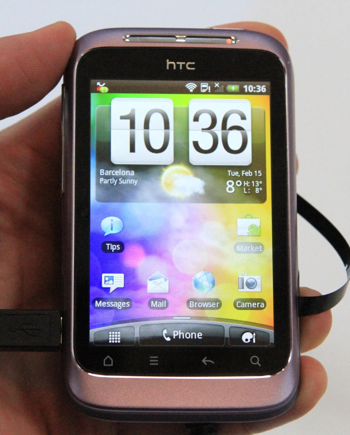Handson HTC Wildfire S The teeny, tiny Android phone