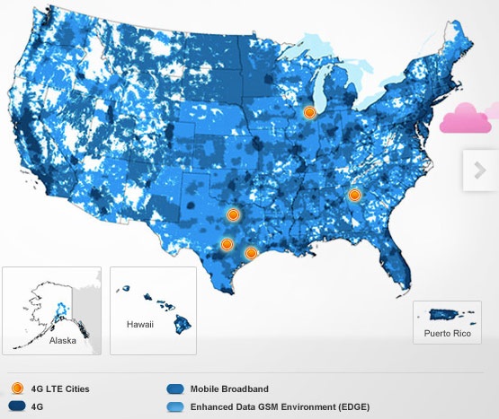AT&T 4G LTE is live, still dwarfed by Verizon 4G LTE
