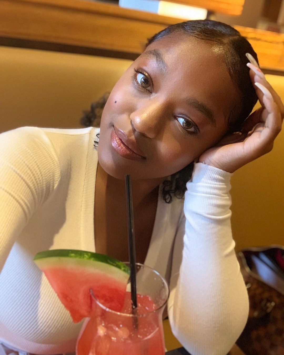 R. Kelly's ExGirlfriend Azriel Clary Teases 'Skincare Routine' IG Video(04)