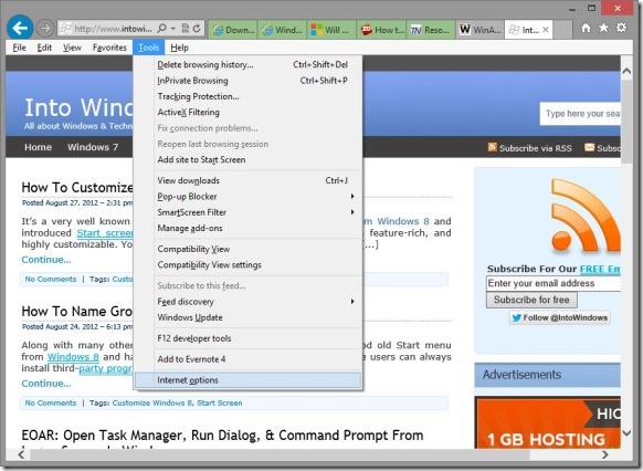 How To Always Open Links In Desktop Explorer In