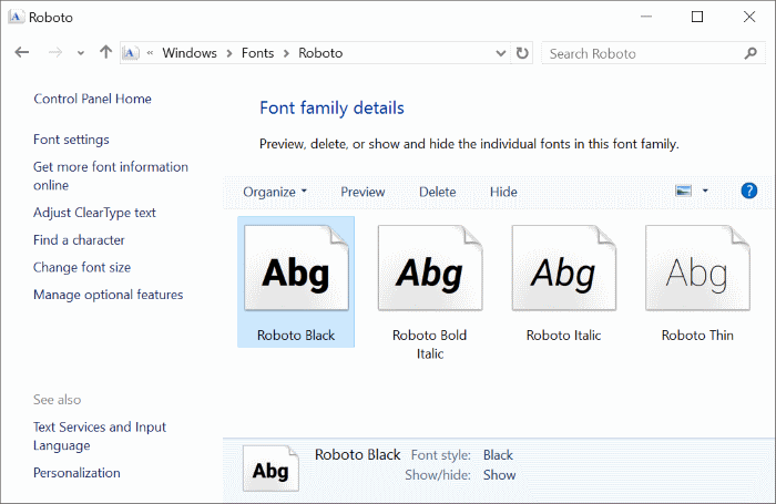 How To Install New Fonts In Windows 10