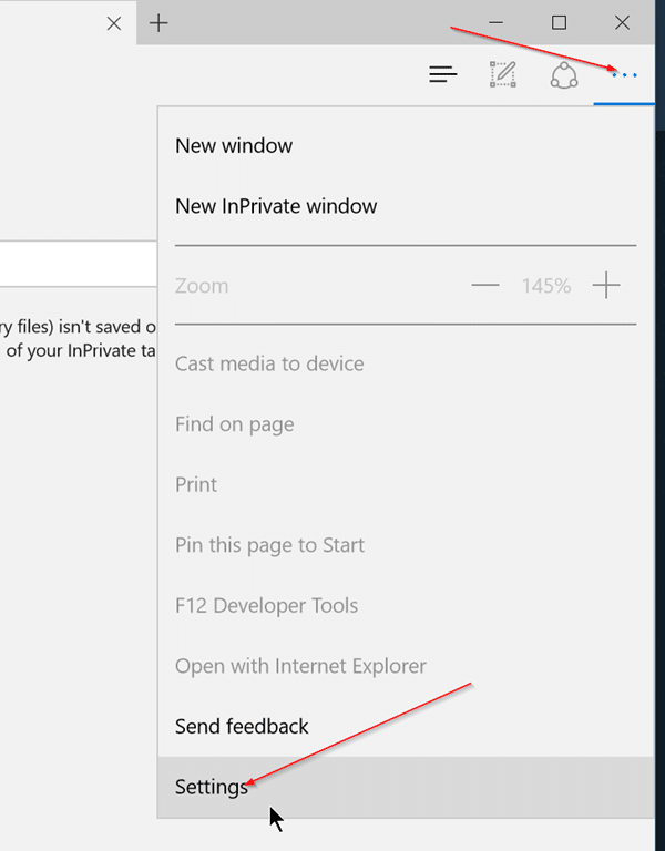 Automatically Delete Browsing History In Edge In Windows 10