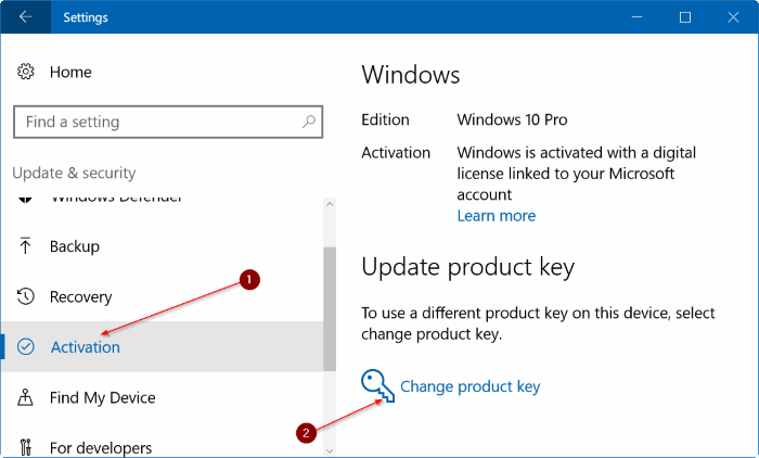 5 Ways To Change Windows 10 Product Key