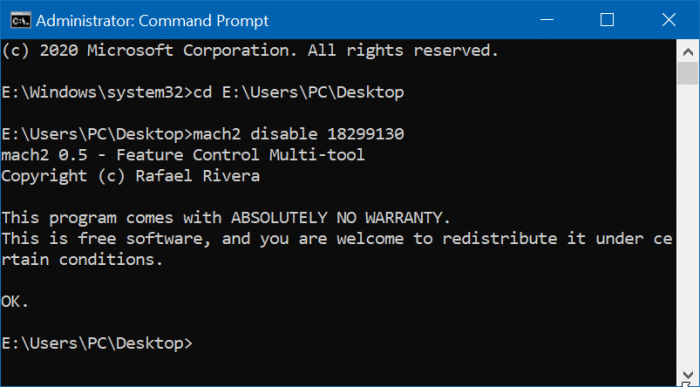 How To Disable Windows 10 Settings Header Banner