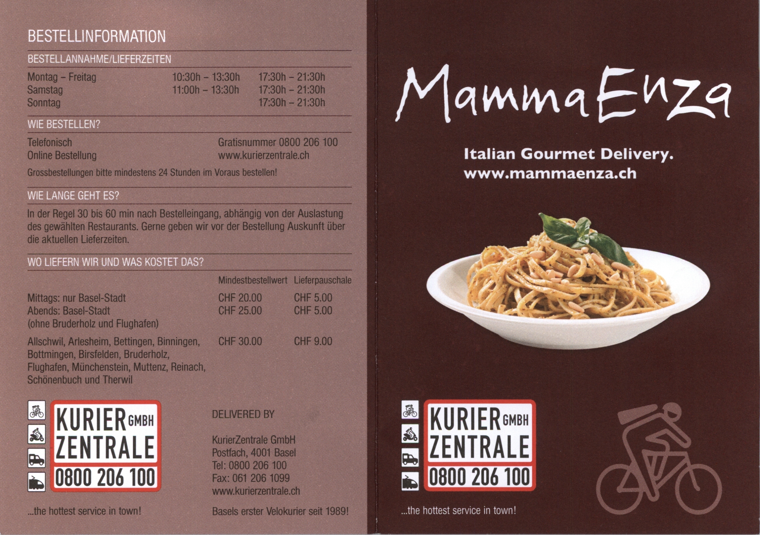 Mamma Enza in [nodefieldentrycustaddresspostal_code] Basel auf