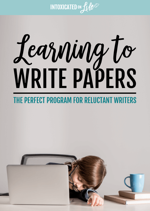 Learning to Write Papers: the perfect program for reluctant writers