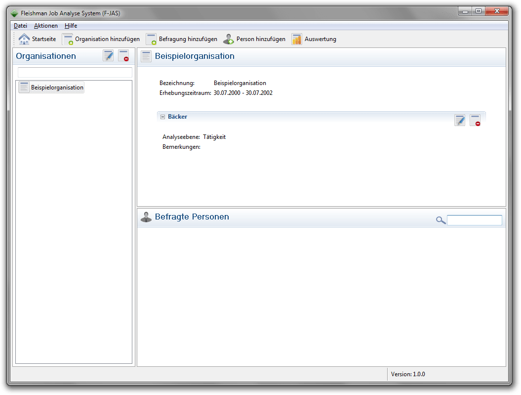 FJAS Fleishman job analysis system intranda GmbH