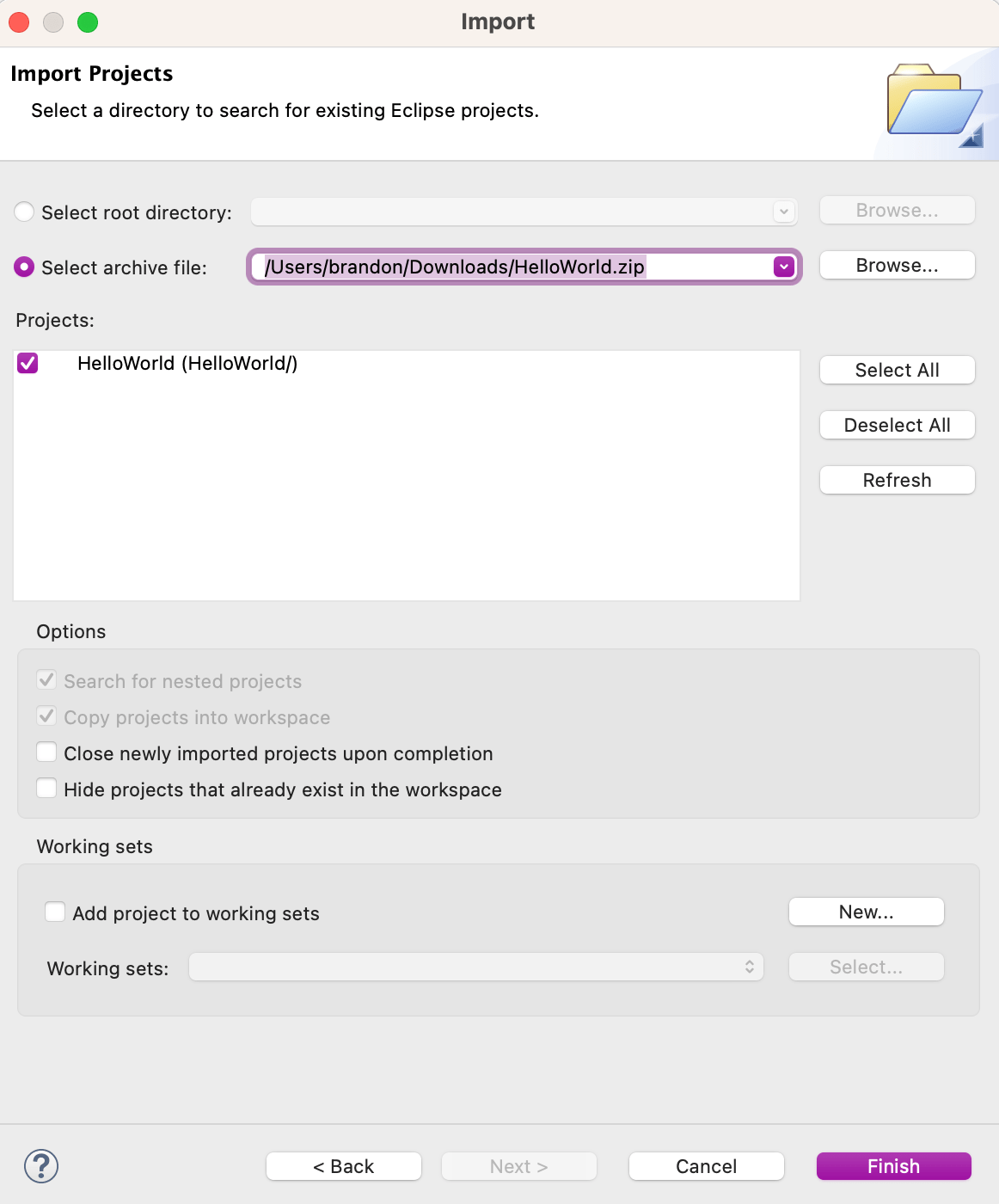 Setting up Processing in Eclipse