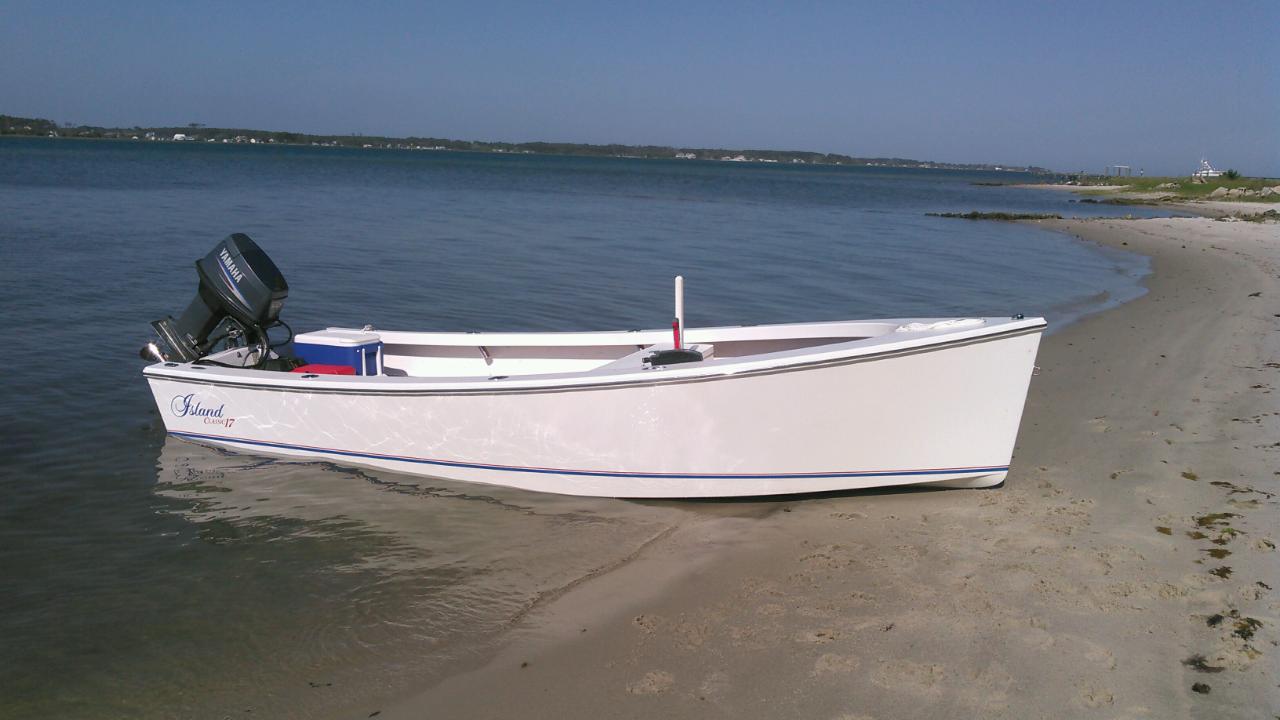 Island Classic 17 Handcrafted Custom Skiffs Shallow Draft Skiffs by