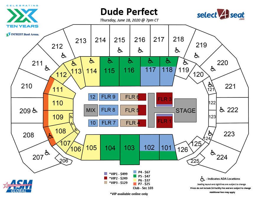 The Dude Perfect 2020 Tour INTRUST Bank Arena