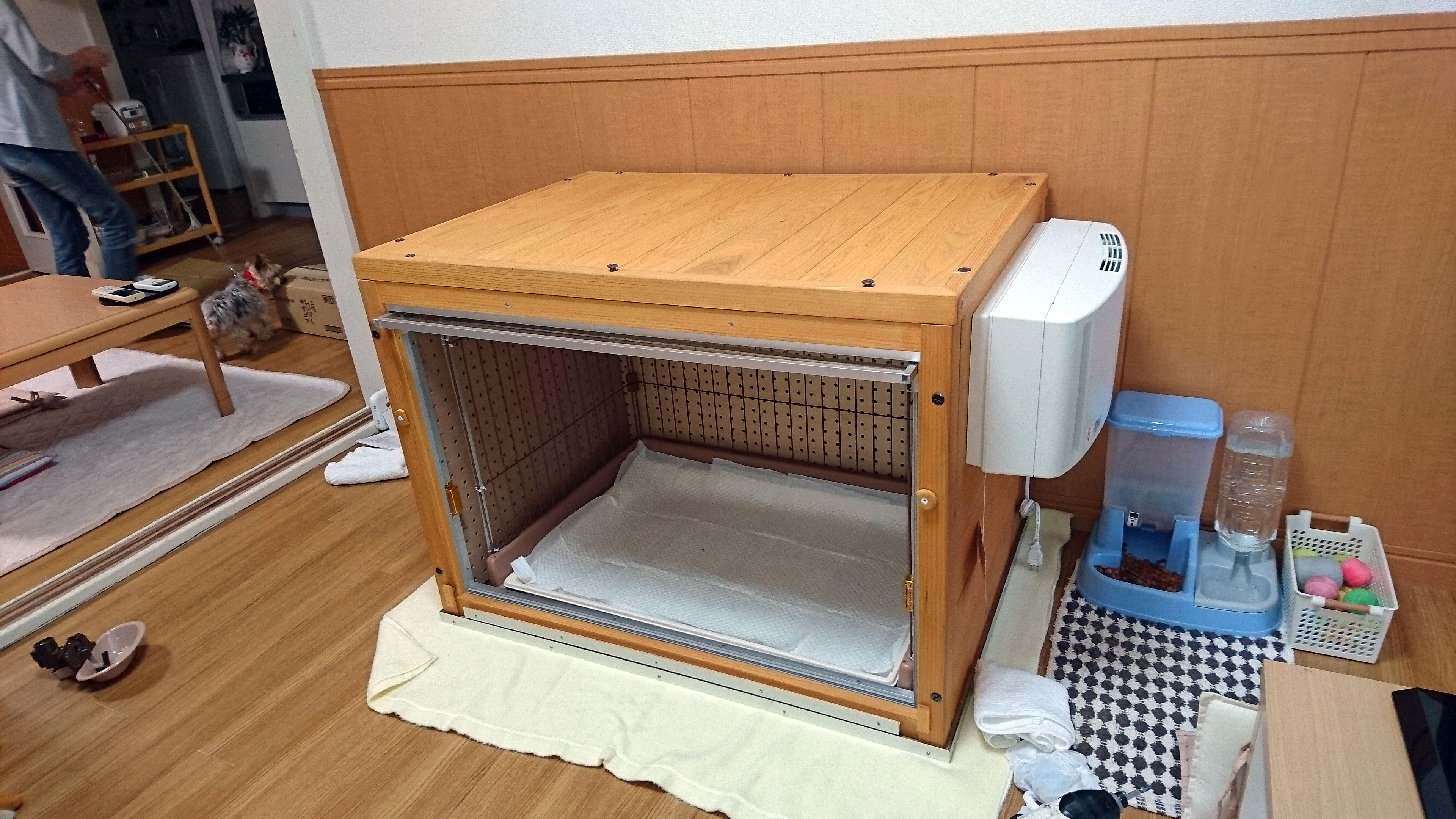 防音ケージカバーをお届けその後