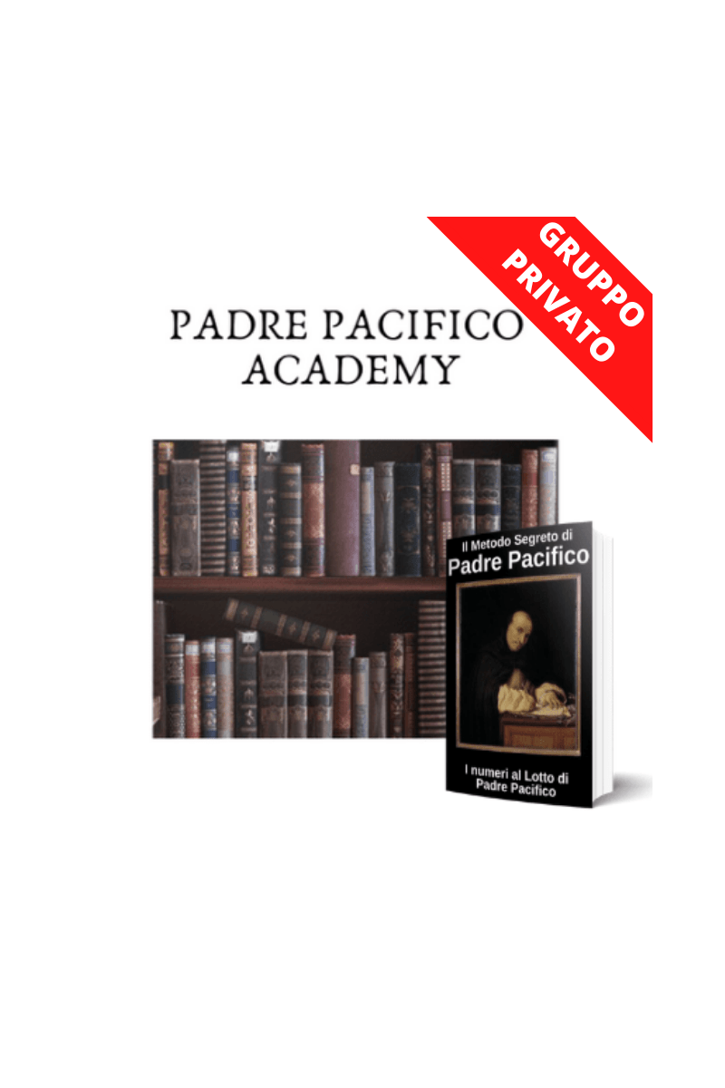 Iscrizione Padre Pacifico Academy (2MESI)+ Il Metodo della Data di