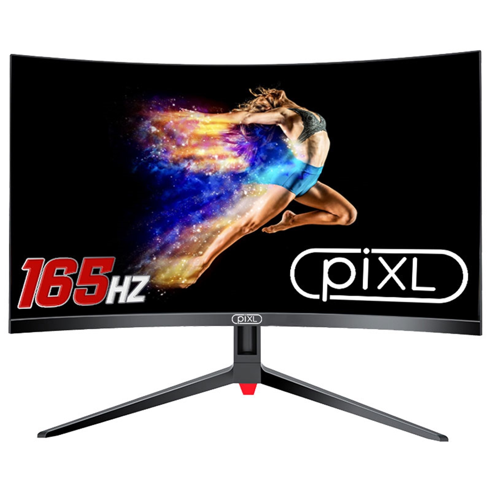 piXL CM32GF5 32 Inch Curved Gaming Monitor, 144Hz/ 165Hz, 5ms Response