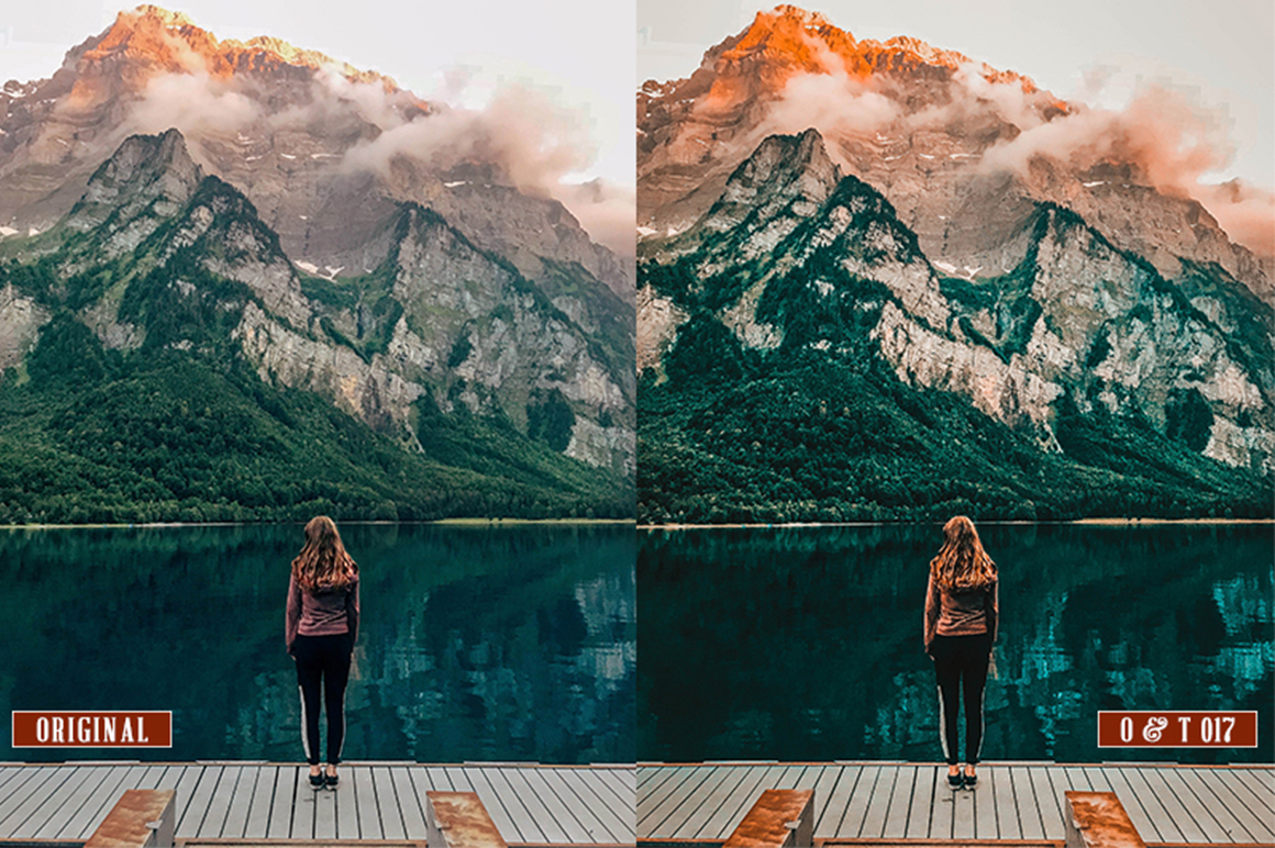 30 Orange & Teal Lightroom Presets Invent Actions
