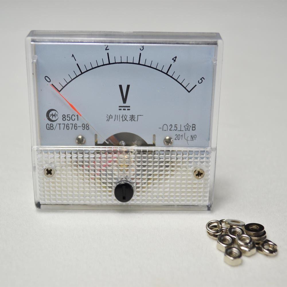 Analog Meter Clock Inventgeek