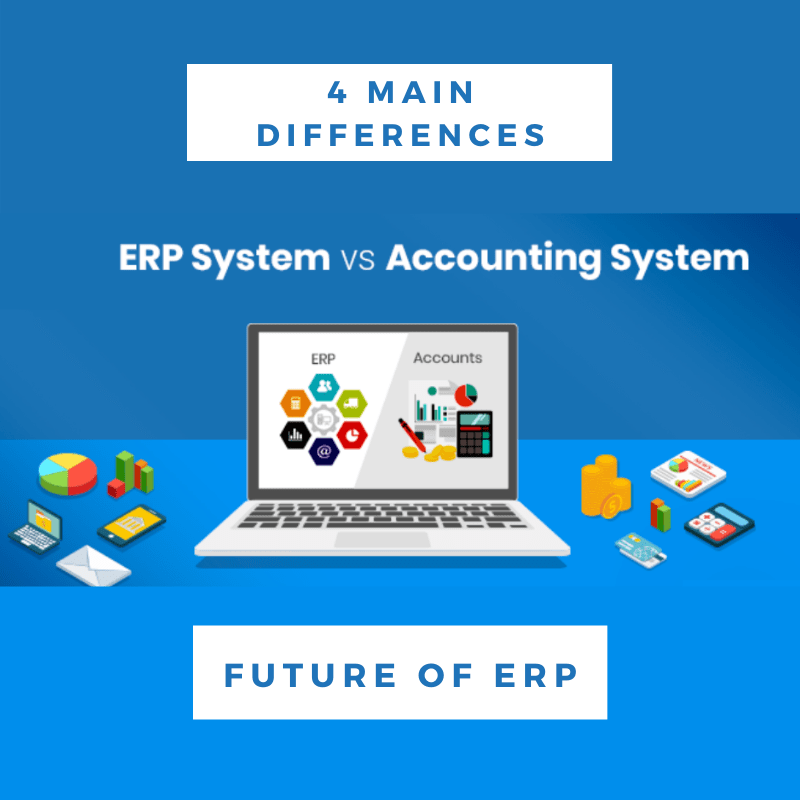 4 Main Differences Between ERP And Accounting Software InventoryPath