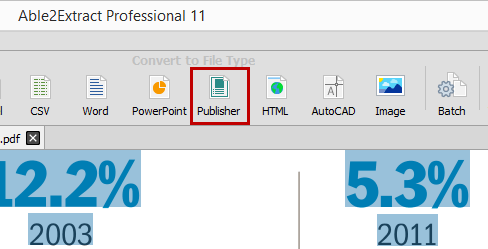 How To Convert PDF To Publisher