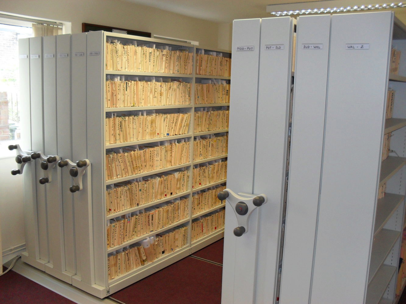 Medical Records Storage Systems & Shelves For Files & Documents