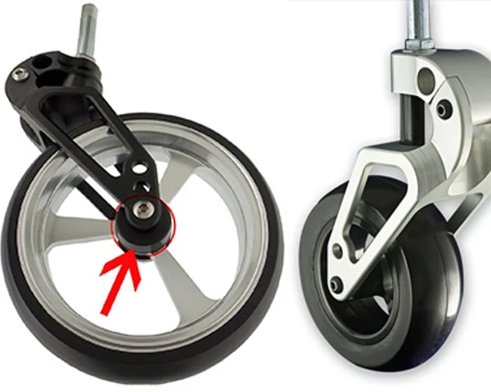 Cheap Suspension Caster Wheels For Wheelchairs Invictus Active