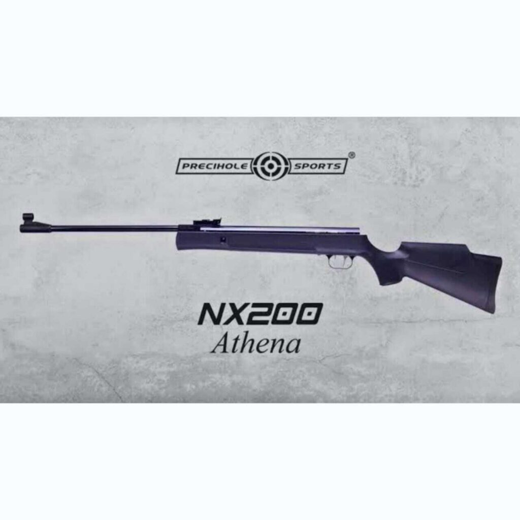 PRECIHOLE NX200 ATHENA BLACK FINISH AIR RIFLE invincibleone.in