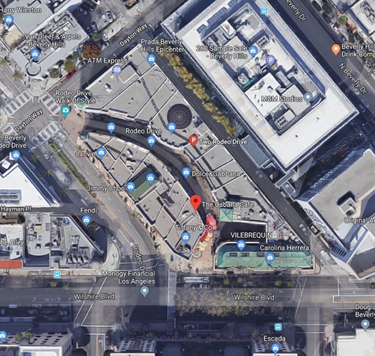 Two Rodeo Drive Map 2018 Invisible Themepark