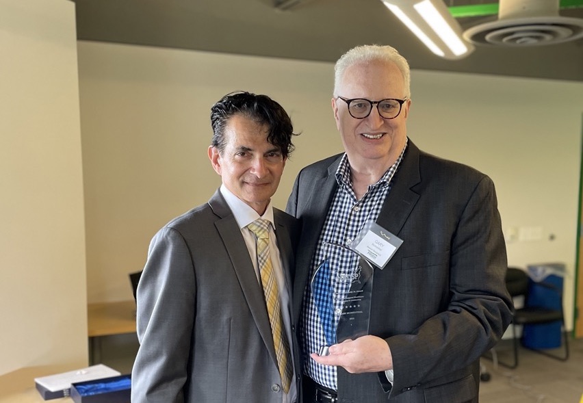 Gary Blumenthal Receives NADSP Award for Workforce Advocacy and