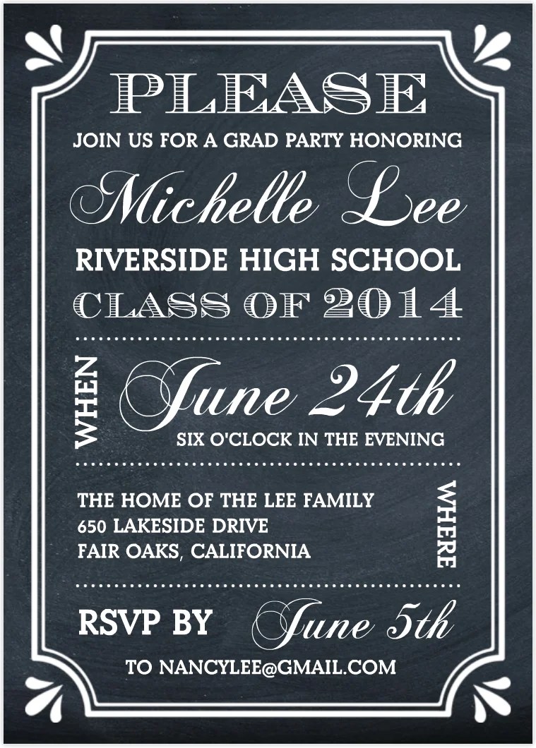 Just Because Party Invitations Invitation Design Blog
