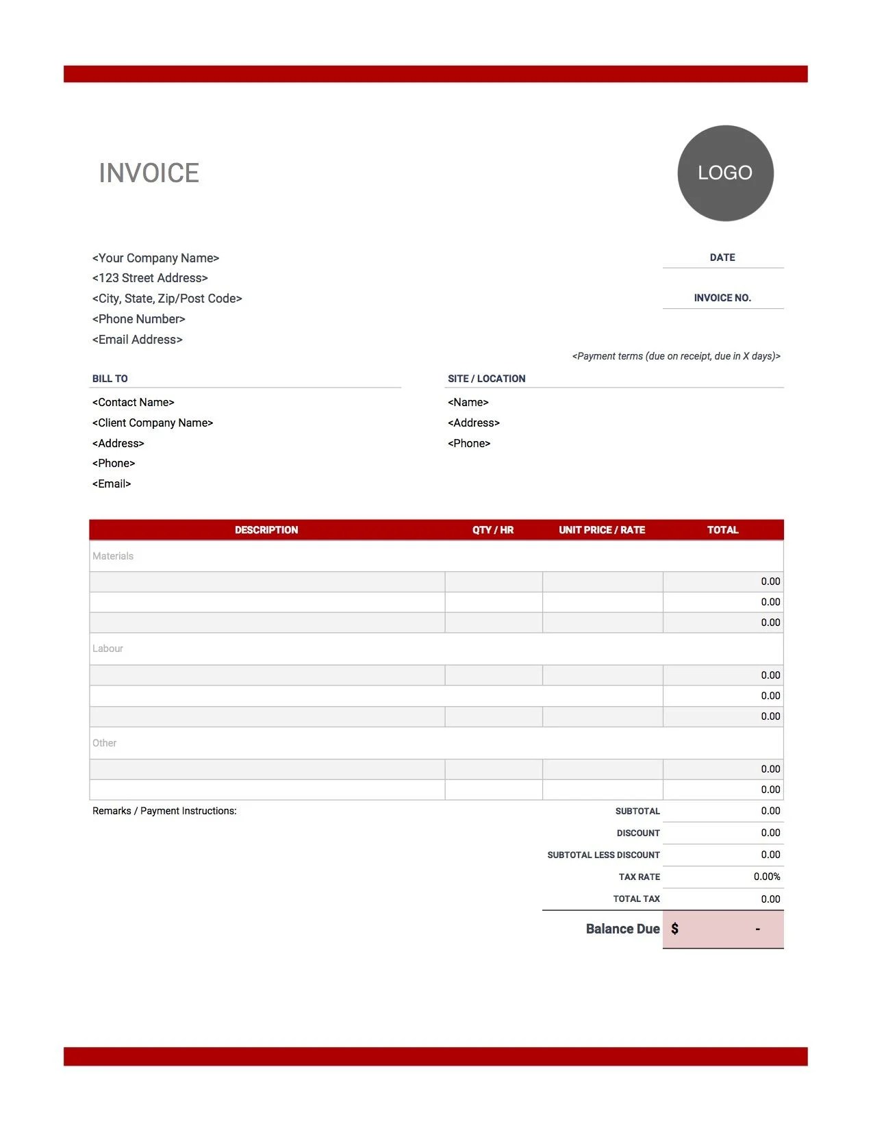 Renovation Contract Template