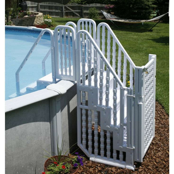Choosing a Ladder or Steps for an Above Ground Pool Choosing a Ladder or Steps for an Above Ground Pool