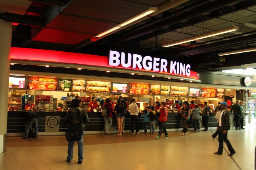 Burger King Schiphol in Amsterdam