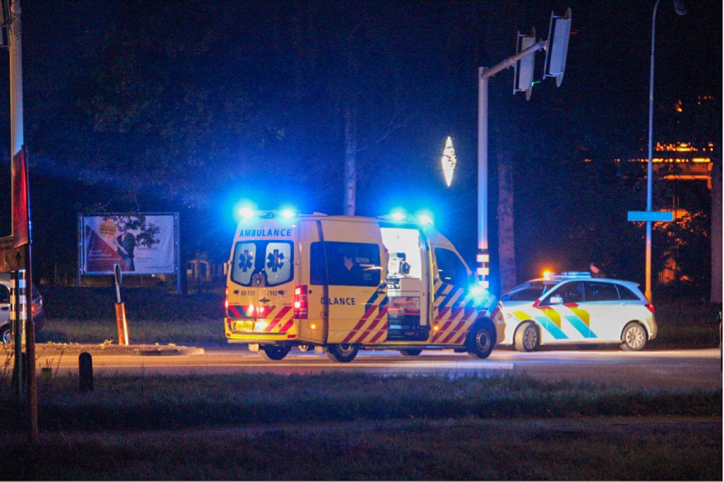 Gewonde na ongeval op de Boermarkeweg in Emmen.