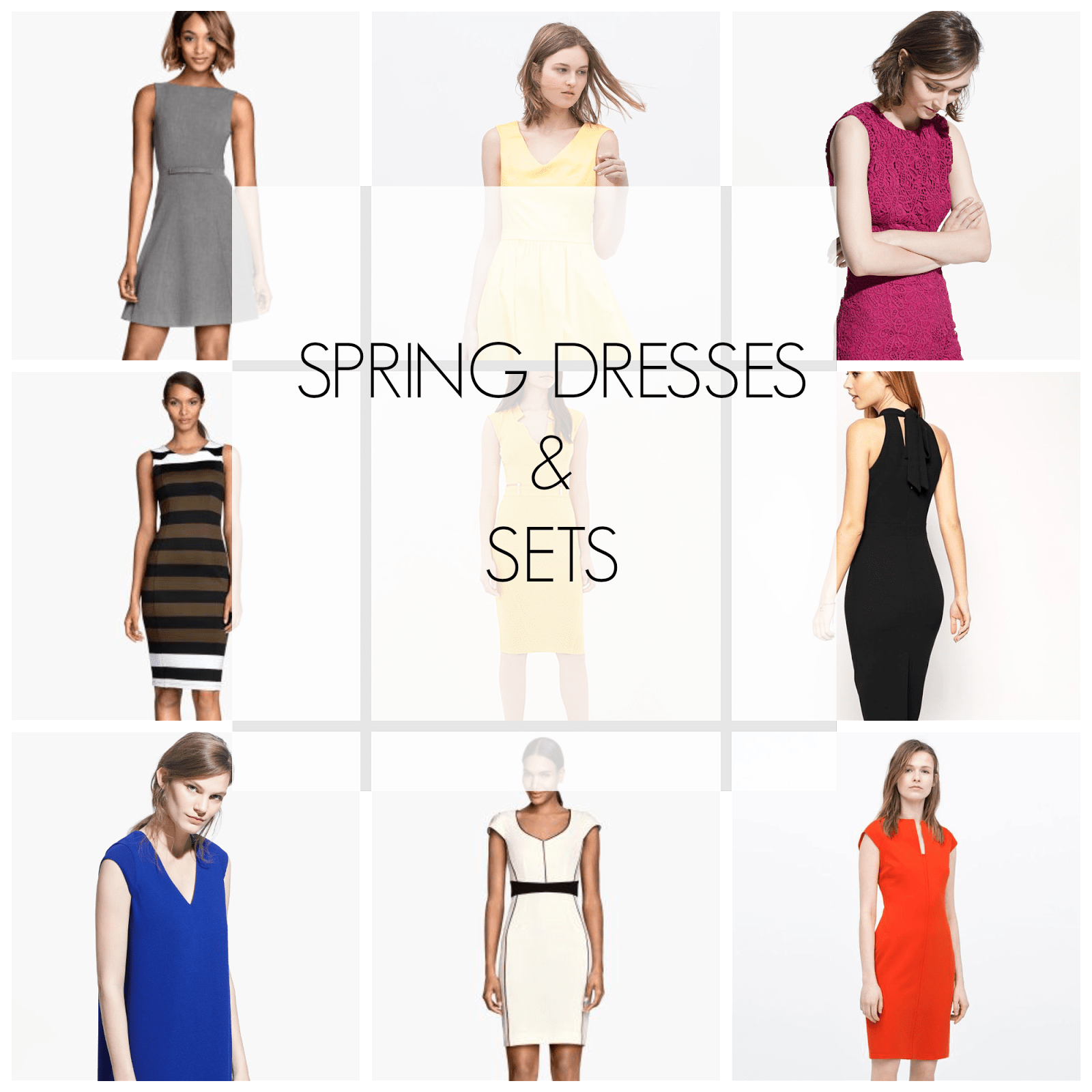 ΑΝΟΙΞΙΑΤΙΚΑ ΦΟΡΕΜΑΤΑ / SPRING DRESSES & SETS Ioanna's Notebook