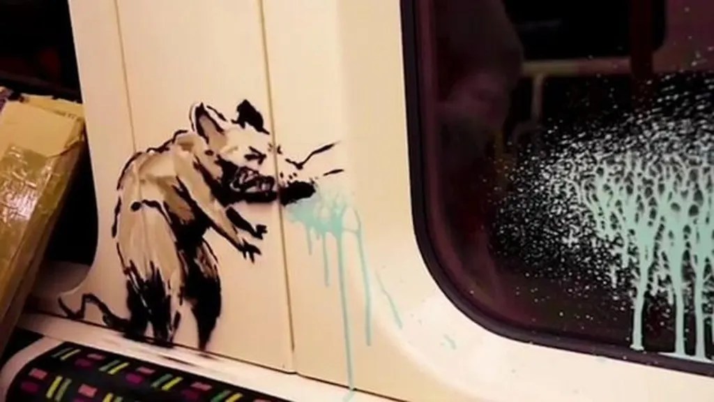 Funcionarios Do Metro De Londres Apagam Desenhos De Banksy Por Engano Tvi24