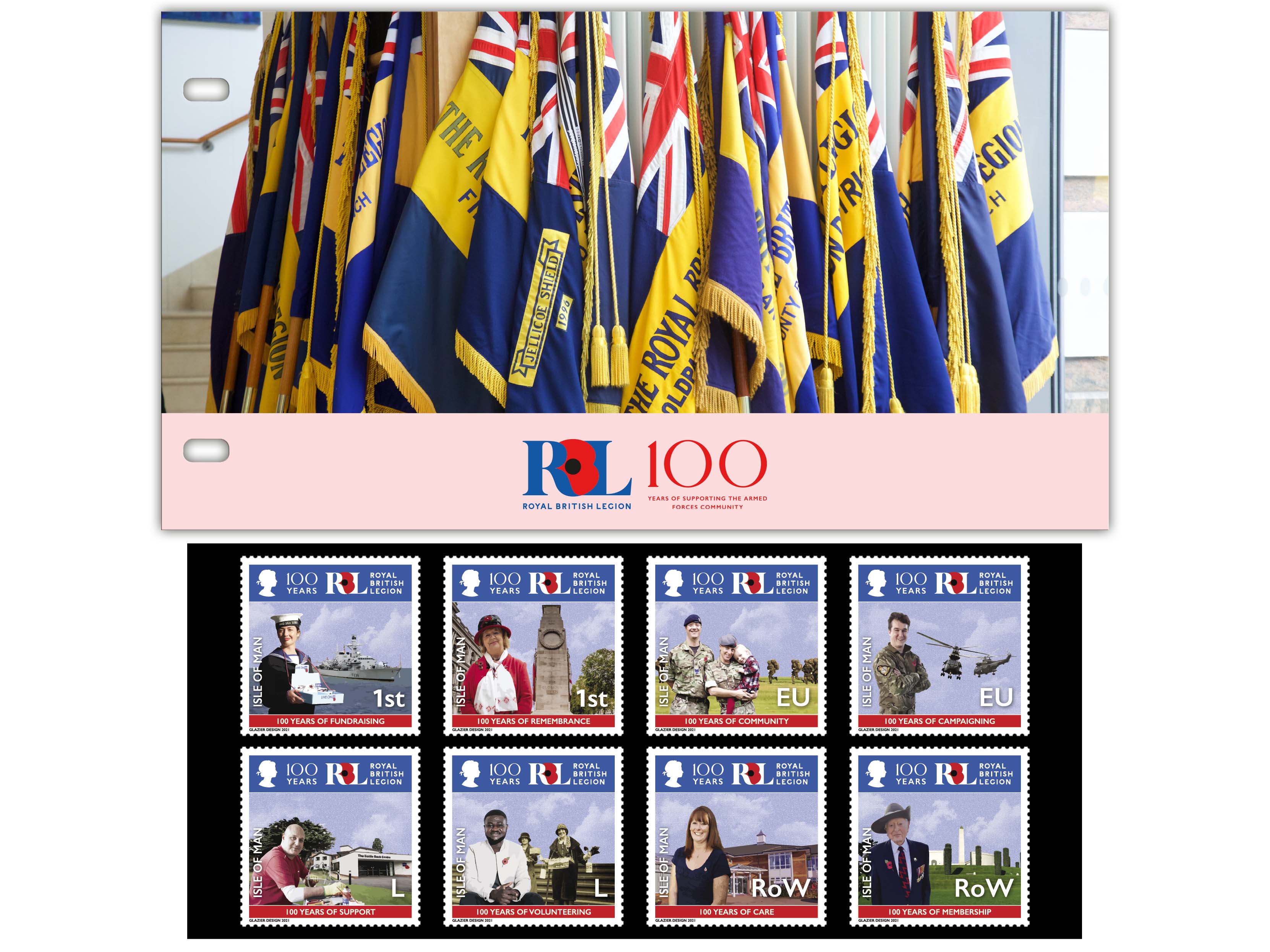 Royal British Legion 100 Isle of Man Post Office