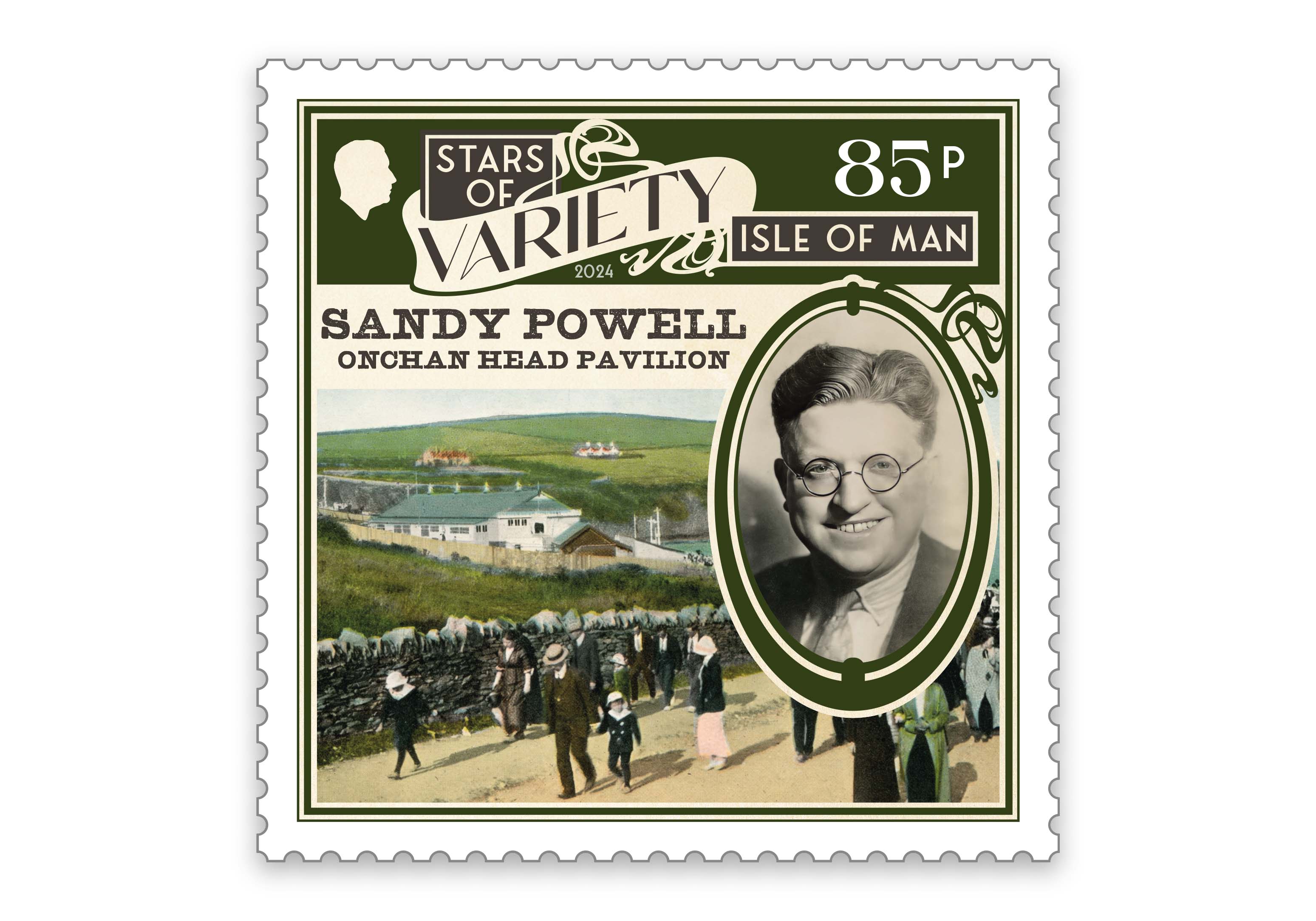 Stars of Variety Isle of Man Post Office