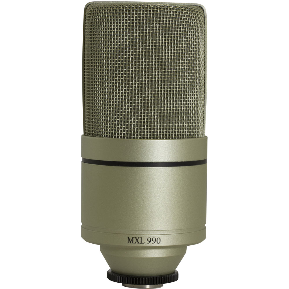 MXL 990 Condenser Microphone with Shockmount > Ion Audio Visual