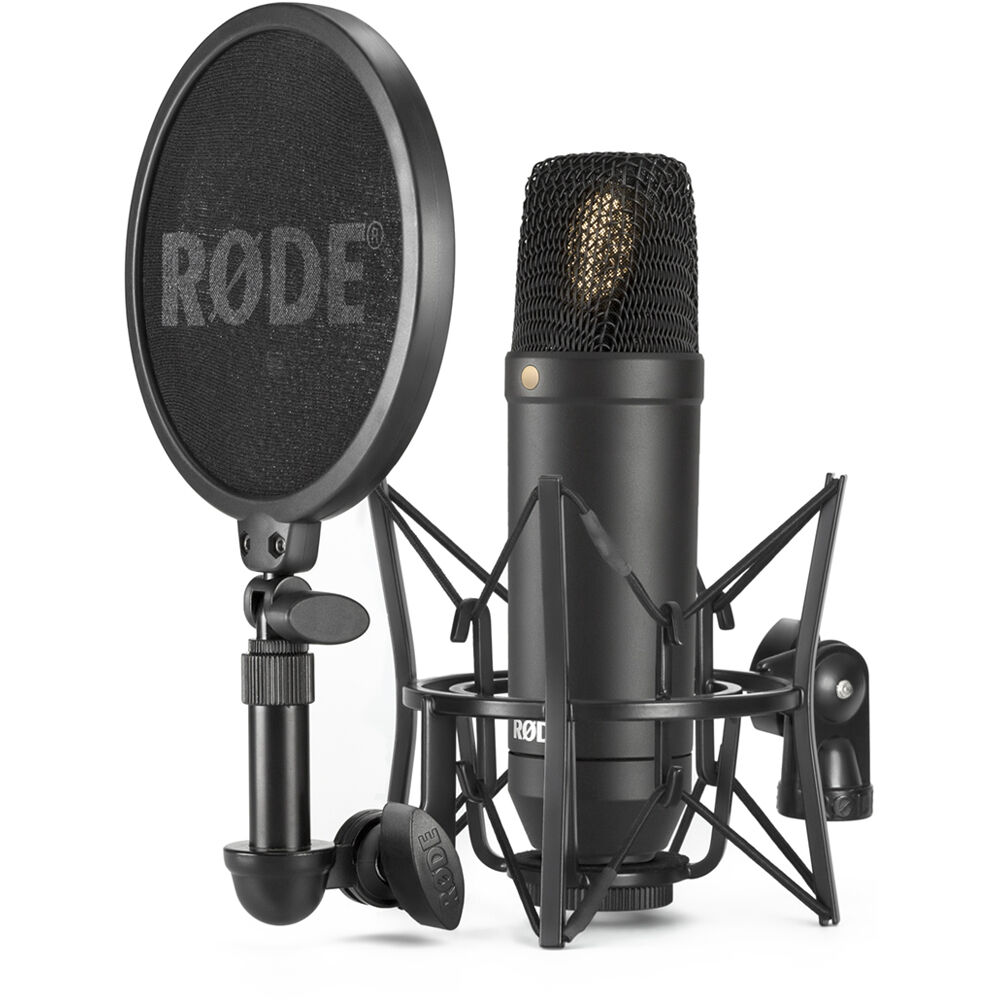 Rode NT1KIT Large Diaphragm Cardioid Condenser Microphone >