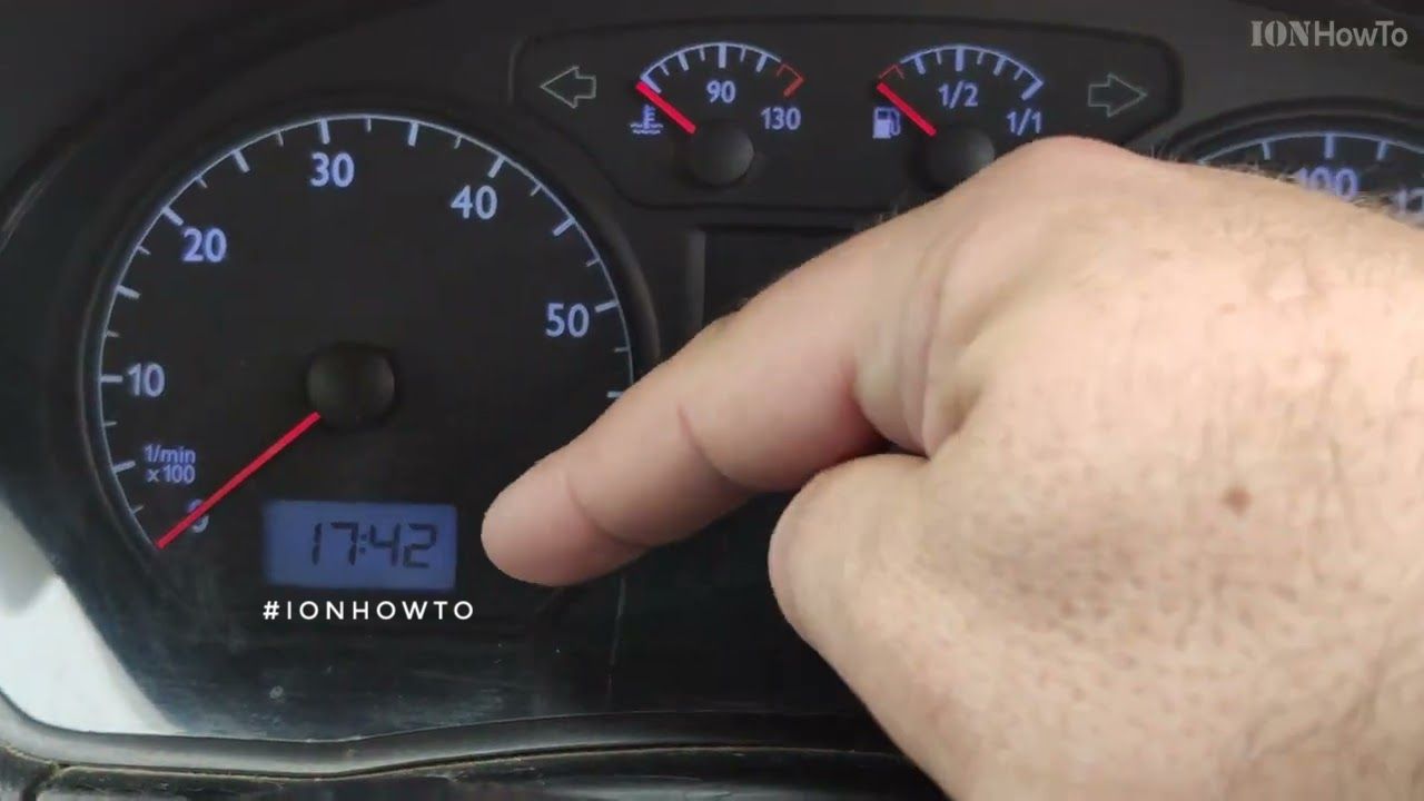 How to Set Clock Time on VW Polo 9n mk4 ION HowTo
