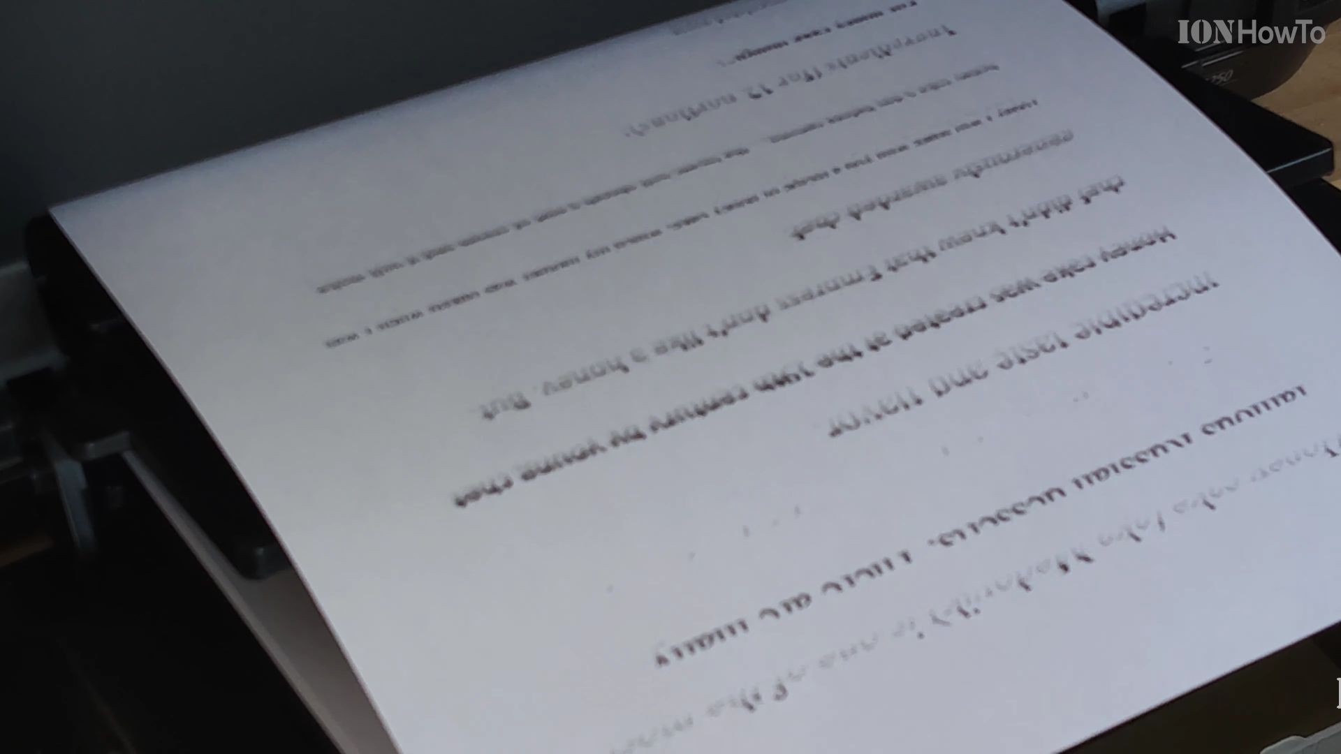 Canon Printer ink cartridge clogged printing lines ION HowTo