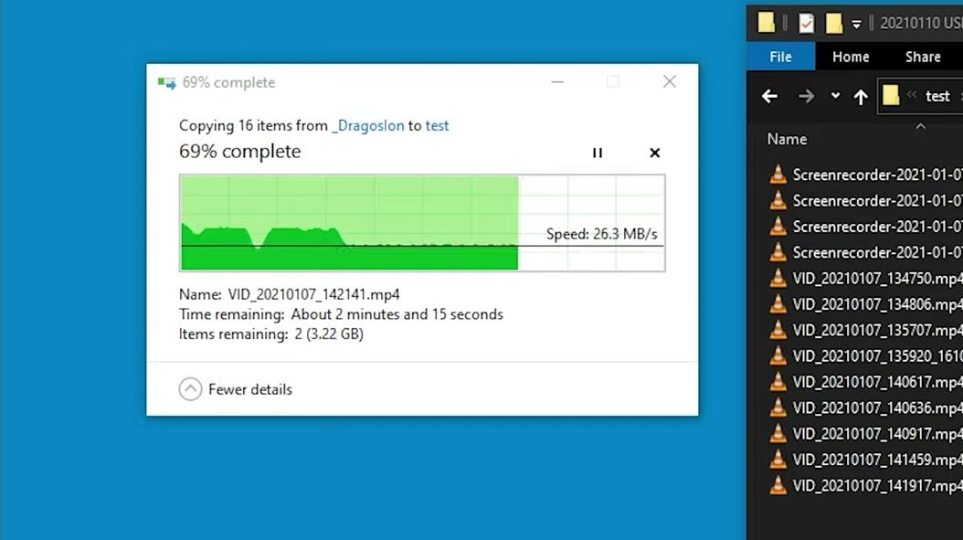SanDisk Ultra Dual Drive USBC flash drive unboxing and speed test