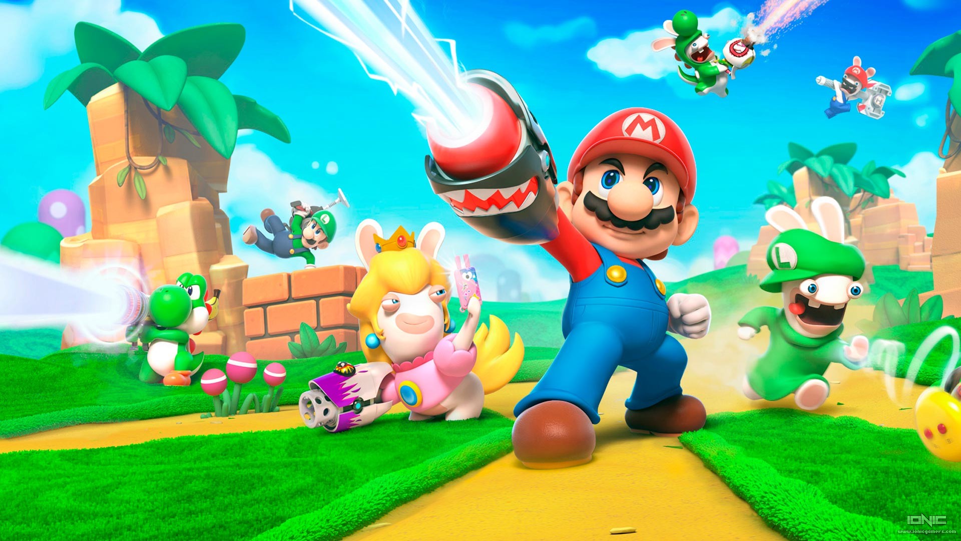 Mario + Rabbids® Kingdom Battle El primer shooter