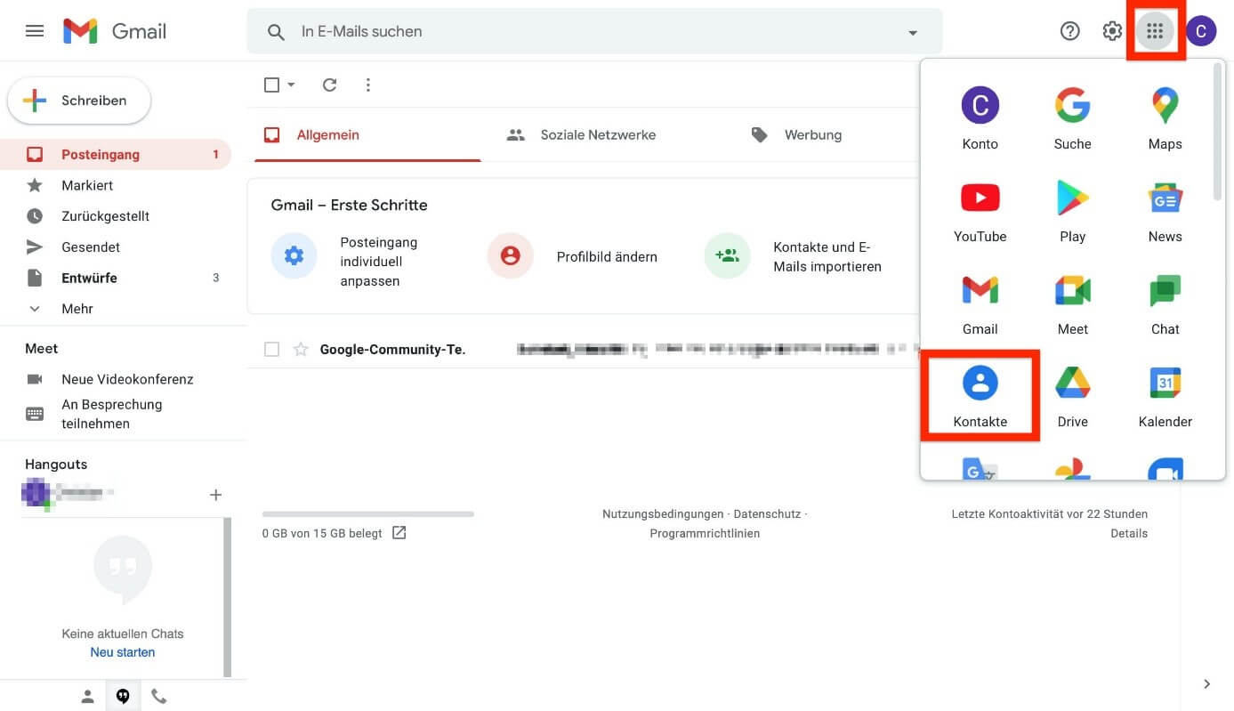 GmailVerteiler erstellen Schritt für Schritt erklärt IONOS AT