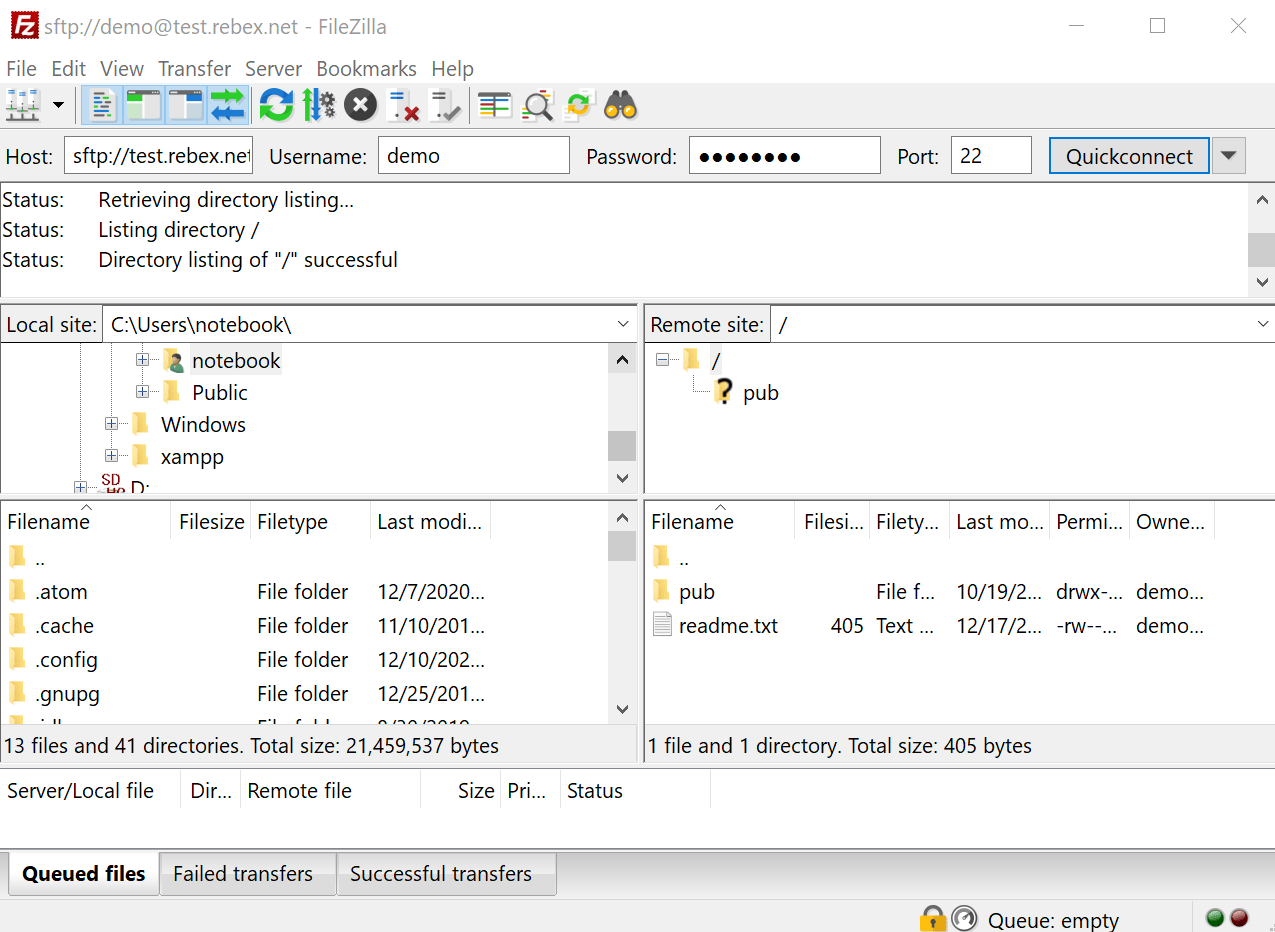 WindowsSFTPServer Voraussetzungen und Installation IONOS AT