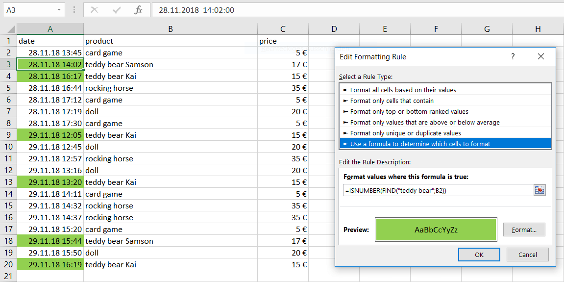 The Excel FIND function How to use FIND correctly IONOS CA